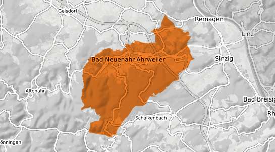 Mietspiegelkarte Bad Neuenahr Ahrweiler